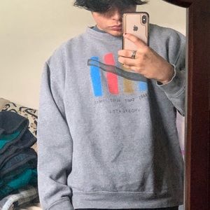 Grey Undefeated Sweater